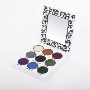 BH Cosmetics Bold Black and White Palette funny palette bold color